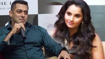 Salman Khan Wish To LAUNCH Sania Mirza In Bollywood?