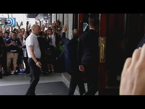 El Real Madrid desata la locura a su llegada a Canadá