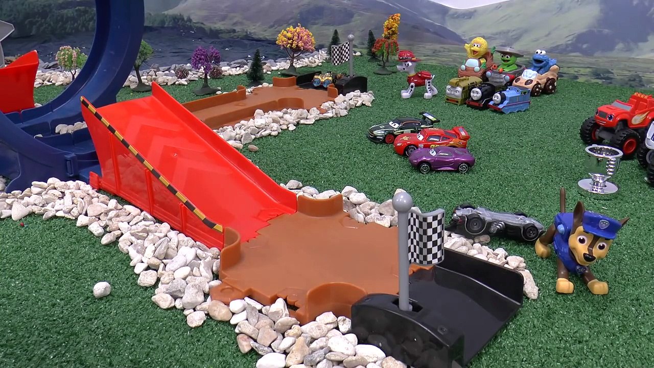 Disney Cars Toys Hot Wheels Shark race Minions and Thomas and Friends for kids with Paw Patrol_17