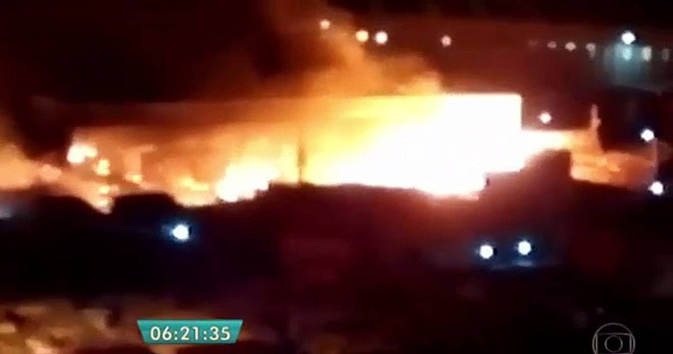 Incêndio em Favela de São Paulo