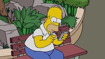 Homer Simpson joue