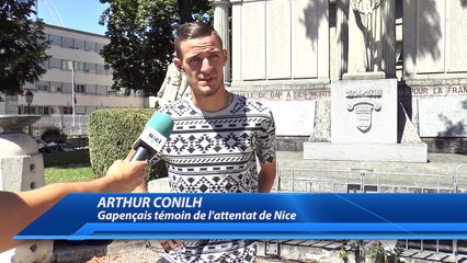 Attentat de Nice: témoin du massacre, ce jeune Gapençais lance un message d'espoir