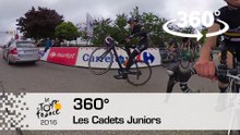 [Video 360°] Les Cadets Juniors - Tour de France 2016