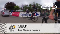 [Video 360°] Les Cadets Juniors - Tour de France 2016