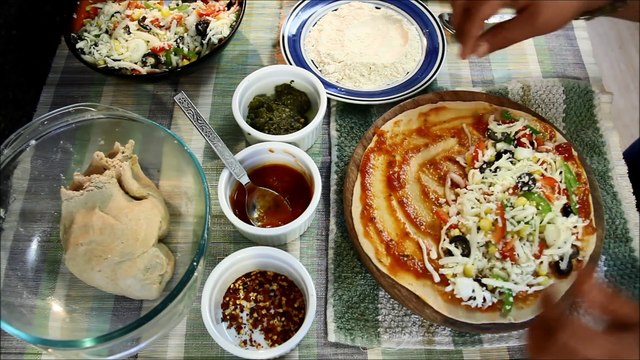 Pizza Paratha Recipe-Indian Veg Brunch breakfast recipes and kids lunch box snack idea