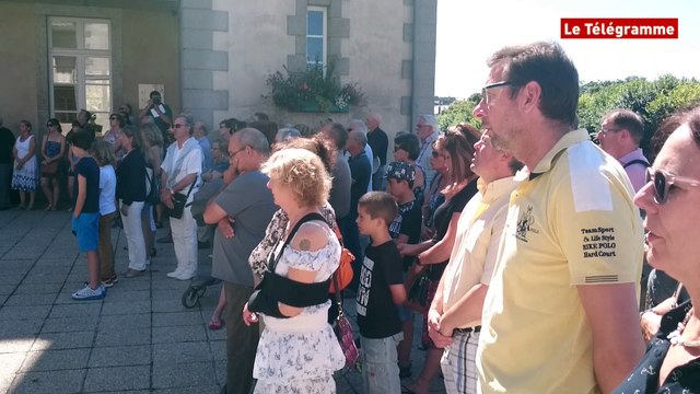 Dinan. Hommage aux victimes de l'attentat de Nice