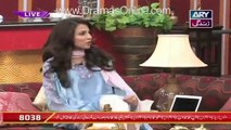 Ushna Shah in a live show