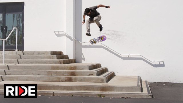 Le skateboardeur Christian Flores met 2 ans à rentrer un trick