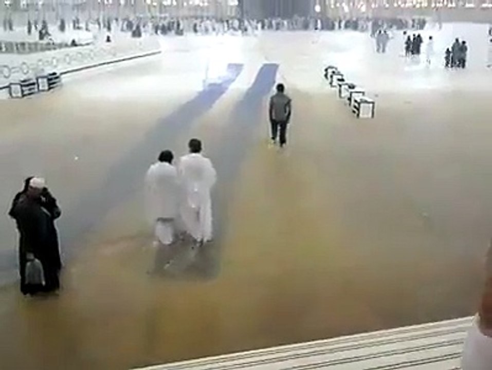 Rain in the Makkah Kaaba 2016