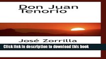 Download Don Juan Tenorio PDF Online