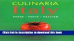 PDF Culinaria Italy  EBook