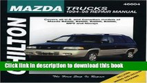 [PDF] Mazda Trucks, 1994-98 (Haynes Repair Manuals) Download Online