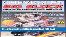 [PDF] Chevrolet Big Block Parts Interchange Manual (S-A Design) Read Full Ebook