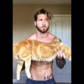 Tattooed Men + cat