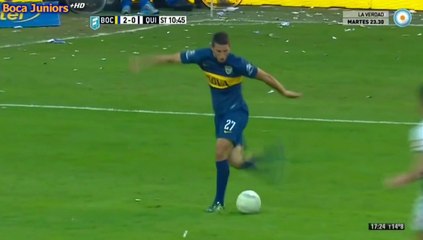 Gol de Calleri, de rabona, a Quilmes (Campeonato 2015)