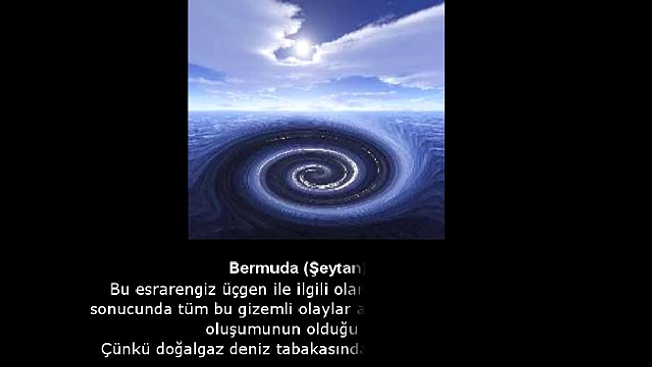 DÜNYANIN EN ESRARENGİZ YERİ - BERMUDA ŞEYTAN ÜÇGENİ