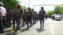 Armed men seize police station in Armenia capital