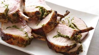 Garlic Herb-Stuffed Pork Chops