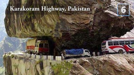 7 Most Dangerous Roads in the World-Trendviralvideos