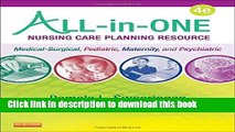 Read All-in-One Nursing Care Planning Resource: Medical-Surgical, Pediatric, Maternity, and