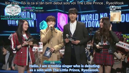 [Engsub/ Vietsub] 160128 M Countdown - Ryeowook Interview