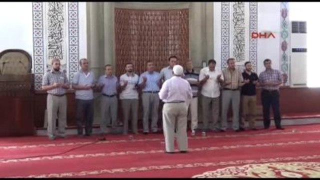 Çanakkale Çan'da Darbe Girişiminde Ölenler İçin Mevlit ve Gıyabi Cenaze Namazı