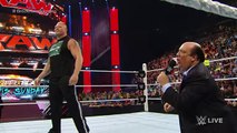 The Undertaker crashes Brock Lesnar's homecoming celebration- Raw, Aug. 17, 2015