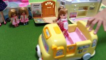 リカちゃん ようちえんバス メロディバス / Licca-chan Doll Kindergarten School Bus Toy