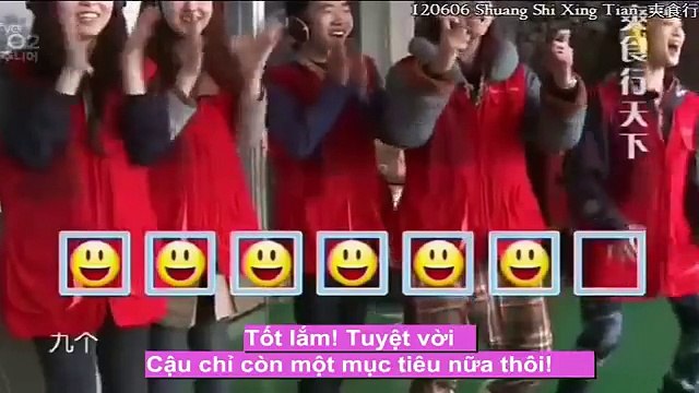 [Vietsub] 120606 Shuang Shi Xing Tian Xia - Ryeowook là tay thiện xạ