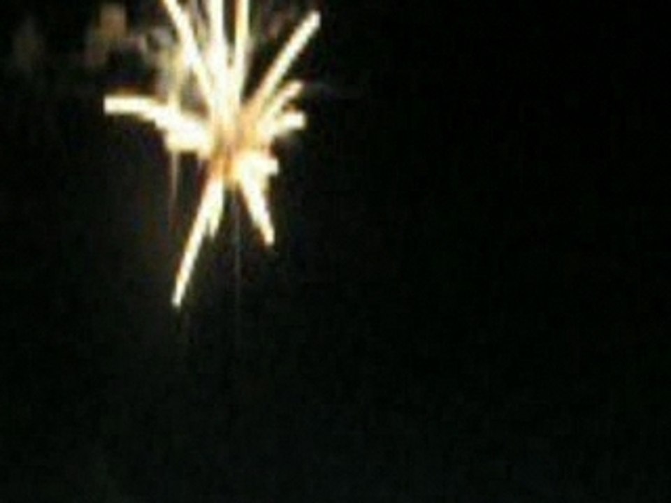 Video Feux D'artifice à Rambouillet du 14 juillet