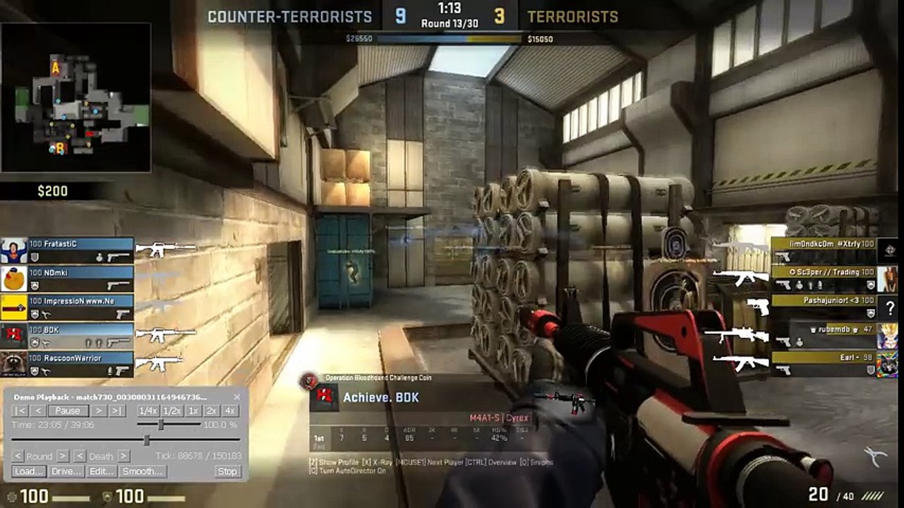 CS GO Demo Review - Improve counter strafe for aiming #2