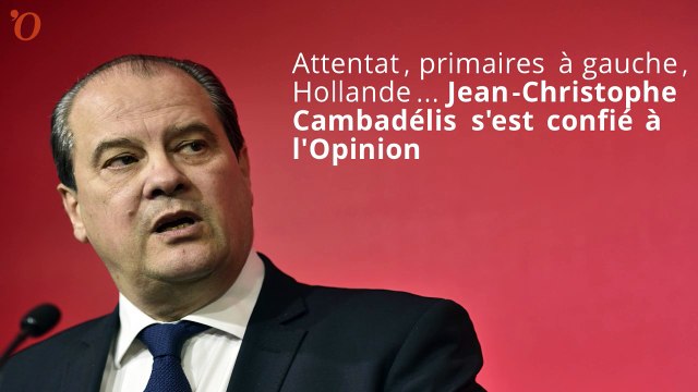 Jean-Christophe Cambadélis : On ne siffle pas Valls même si on est en colère