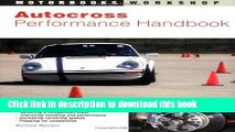 [PDF] Autocross Performance Handbook (Motorbooks Workshop) Read Full Ebook