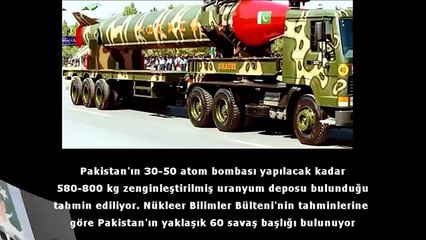 NÜKLEER BOMBASI OLAN ON ÜLKE