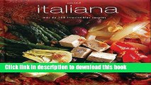 PDF cocina italiana - mÃ¡s de 100 irresistibles recetas (Padded Perfect) (Spanish Edition)  EBook