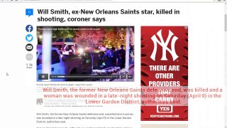 Will Smith, ex New Orleans Saints star, killed in shooting, coroner says