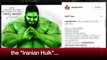 Iranian Hulk Sajad Gharibi signs up to fight in Syria - BBC Trending