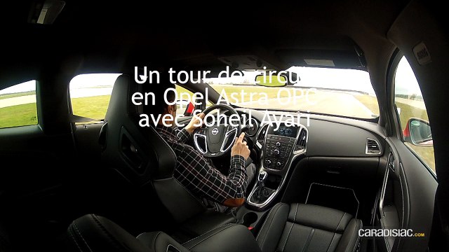 Le tour chrono de la Ferté Gaucher à bord de l'Opel Astra OPC