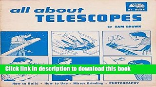 Read Books All About Telescopes E-Book Download