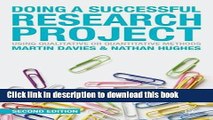 Read Books Doing a Successful Research Project: Using Qualitative or Quantitative Methods PDF Online