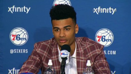 Ben Simmons & Timothe Luwawu Introductory Press Conference Philadelphia 76ers 2016 NBA Offseason