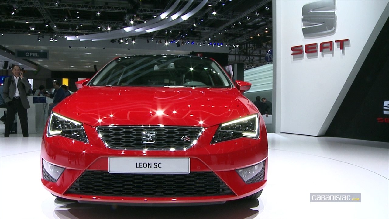 En direct du Salon de Genève 2013 : Seat Leon SC