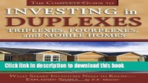 Read The Complete Guide to Investing in Duplexes, Triplexes, Fourplexes, and Mobile Homes: What