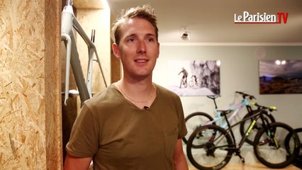 Andy Schleck présente son concept store dédié au cyclisme