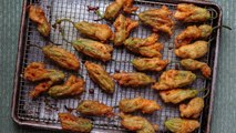 How to Make Fried Anchovy-Stuffed Zucchini Blossoms