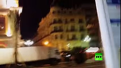 لحظة إطلاق النار على منفذ هجوم نيس -