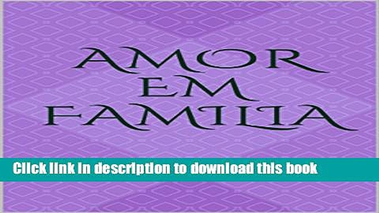 PDF AMOR EM FAMILIA: AS AVENTURAS DE BENTINHO (Portuguese Edition)  EBook