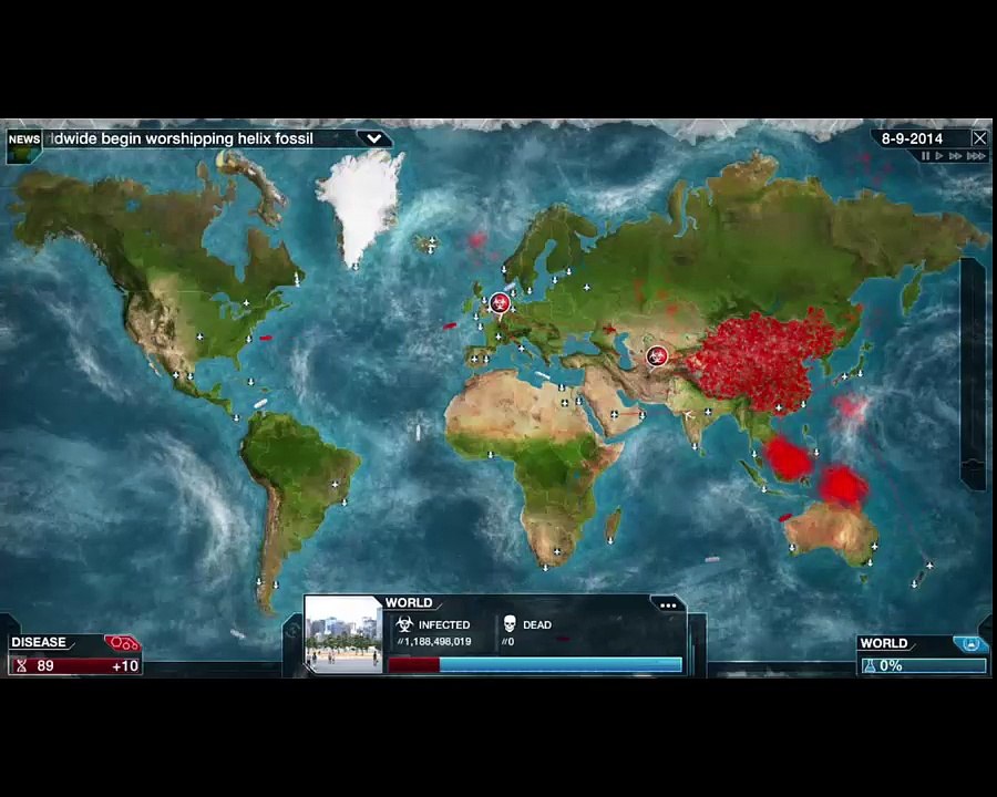 Plague Inc Evolved #1 - Bakteria jest ostra