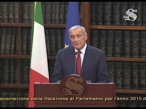 Roma - Relazione al Parlamento 2015 dell'Autorità nazionale anticorruzione (14.07.16)