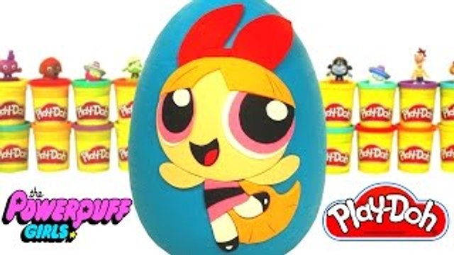 PowerPuff Girls Blossom Sürpriz Yumurta Oyun Hamuru - Gumball Oyuncakları Adventure Time Şirinler
